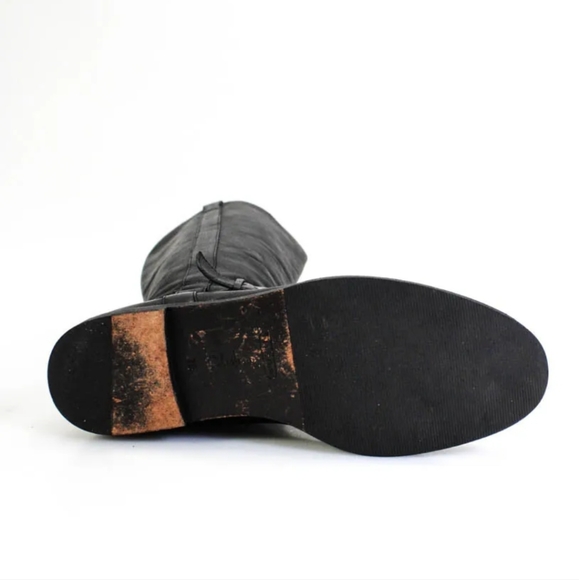 Cole Haan Nike Air Black Riding Boots  Size 7 - Picture 5 of 5